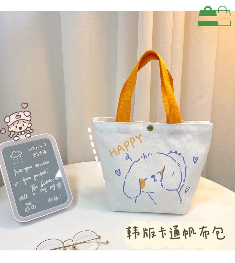 Túi tote phong cách Hàn Quốc