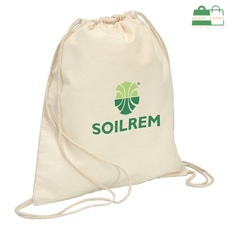 Túi tote vải canvas in logo theo yêu cầu