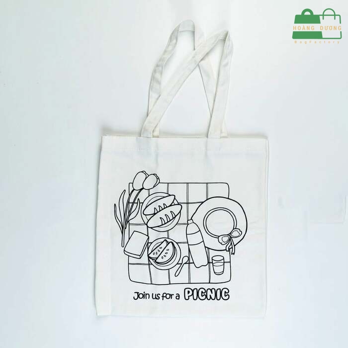 Túi tote canvas là dòng túi phổ biến