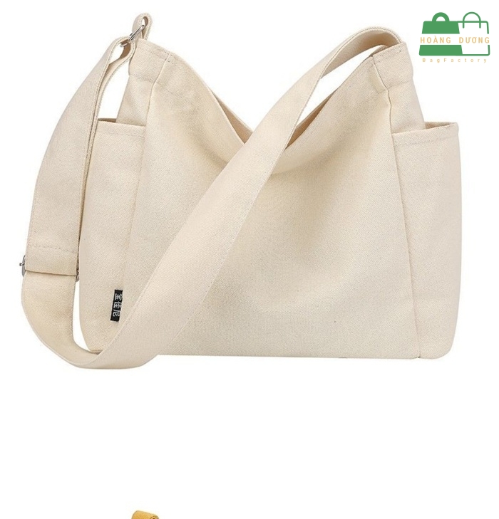 Túi vải canvas đeo chéo