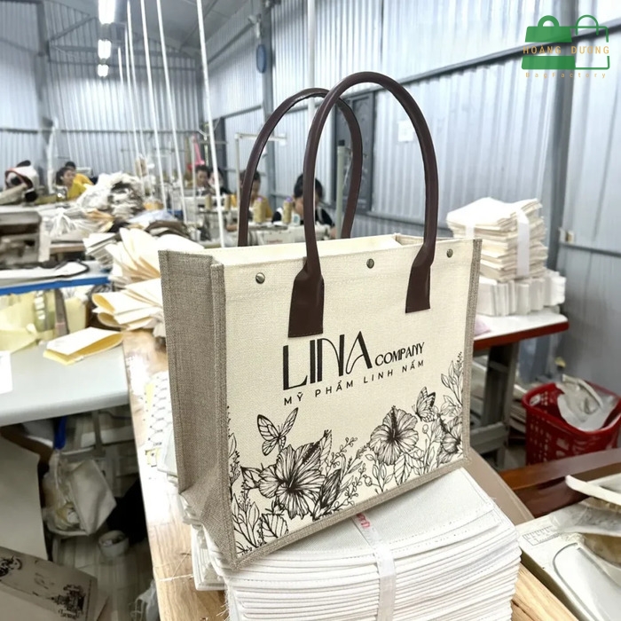Túi vải đay làm quà tặng