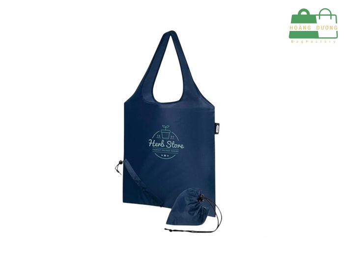 Túi vải dù gấp gọn có dây rút