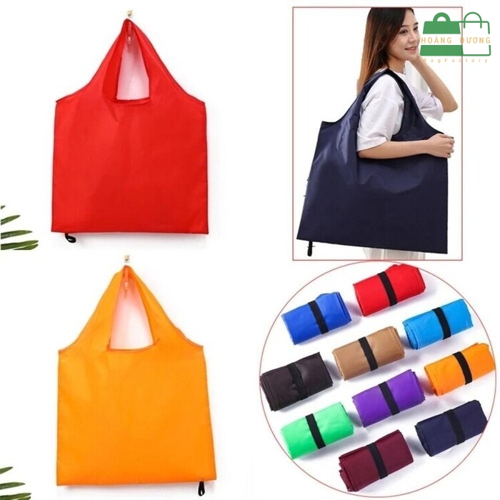 Túi vải dù gấp gọn dạng cuộn