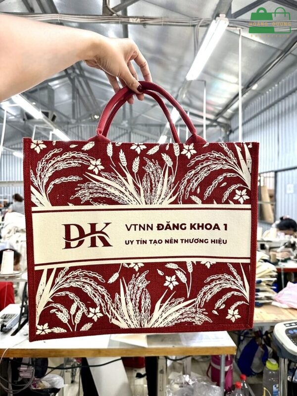 Túi vải hội nghị từ vải đay