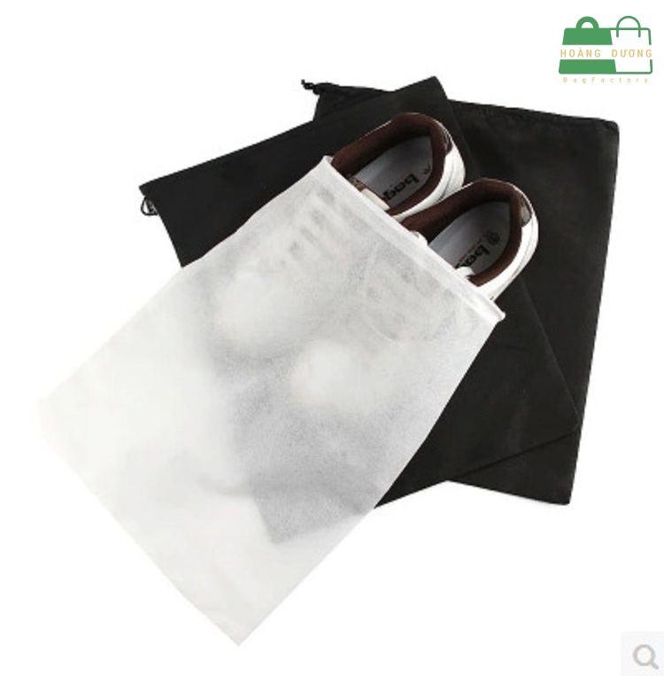 Túi vải không dệt dây rút đựng giày