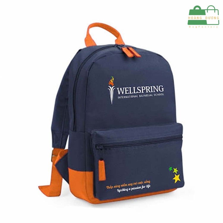 Balo in logo, slogon quảng bá thương hiệu