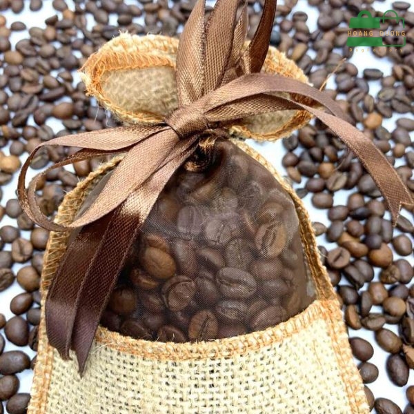 Túi vải đay đựng cà phê