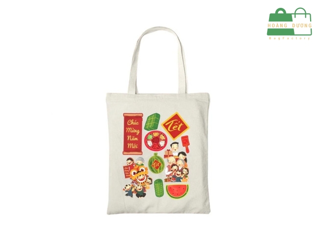 Túi vải đựng quà tết vải canvas