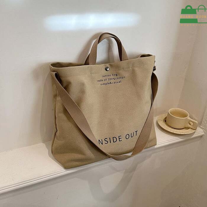 Giá in túi vải canvas số lượng ít phụ thuộc vào nhiều yếu tố