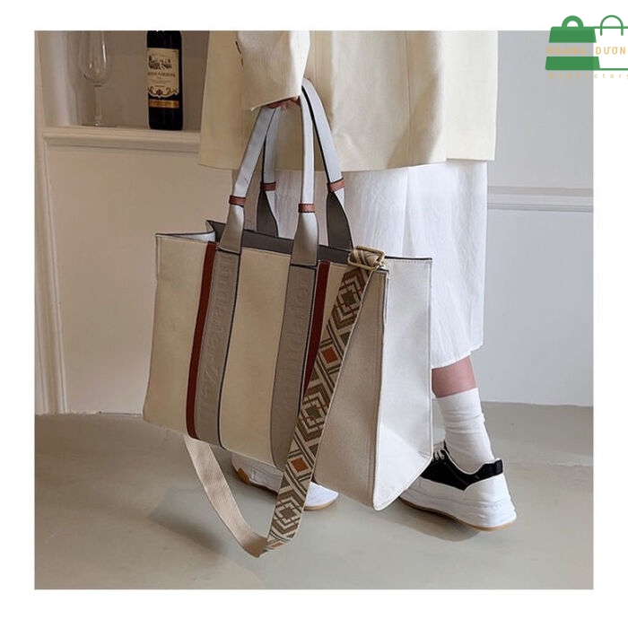Túi du lịch vải bố cỡ lớn