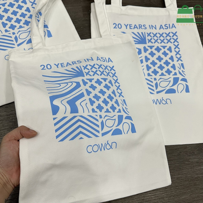 Túi Canvas Hàn Quốc in hình, logo