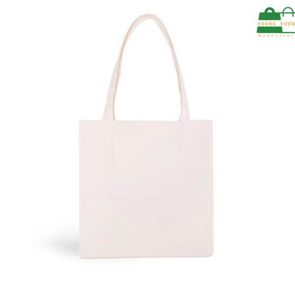 Túi vải canvas màu trắng