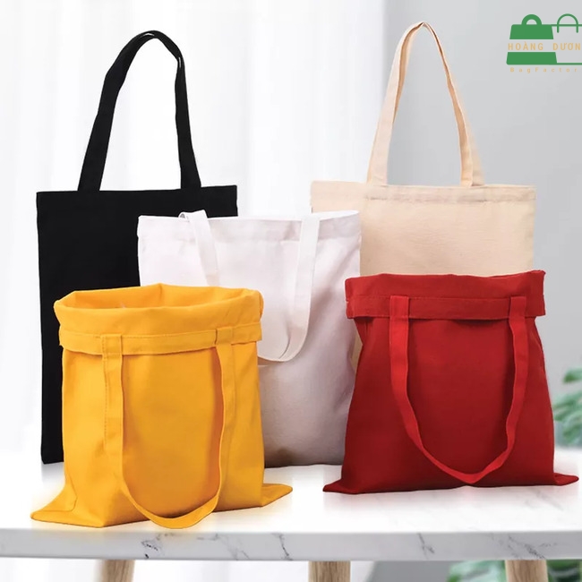 Giá túi vải canvas trơn phụ thuộc vào nhiều yếu tố