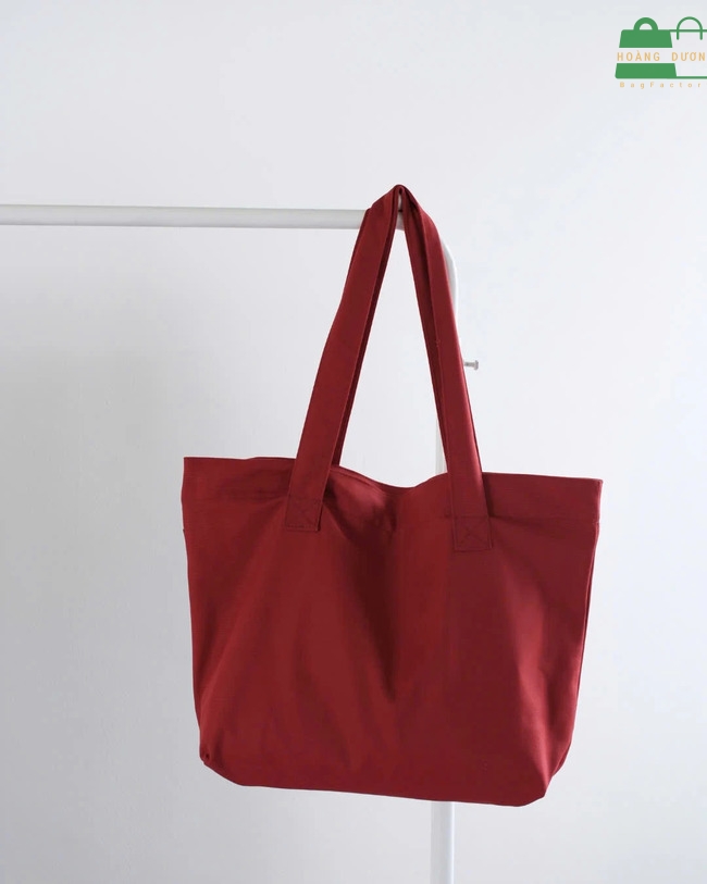 Túi tote canvas trơn