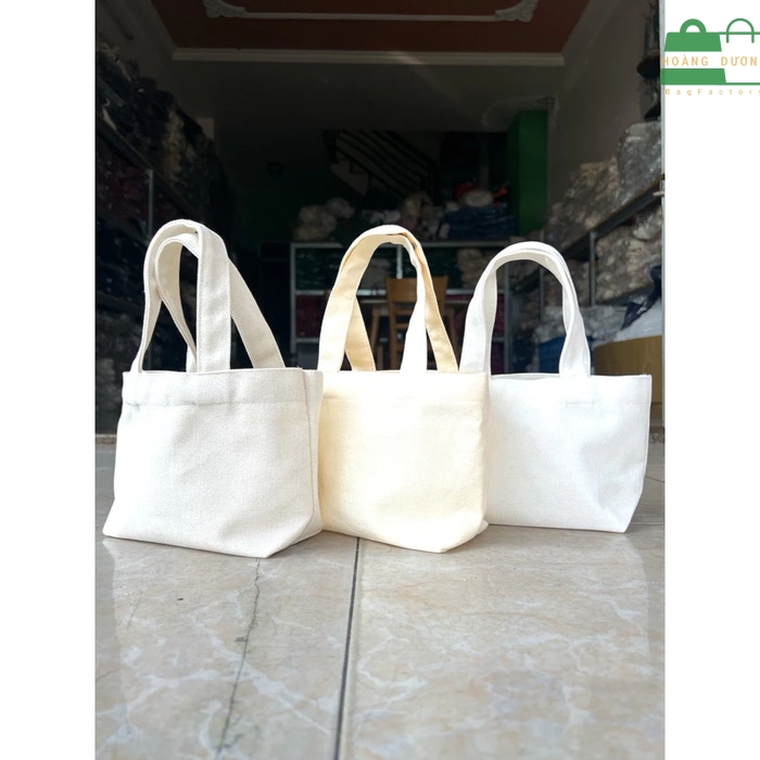 Túi tote nhỏ vải canvas