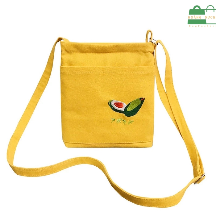 Túi canvas mini đeo chéo nhỏ gọn