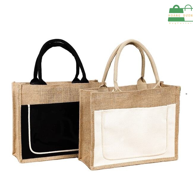 Vải đay linen kết hợp với vải canvas vừa tăng tính thẩm mỹ