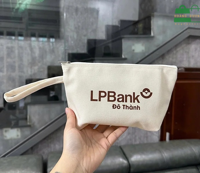 Túi vải đựng mỹ phẩm in logo là cách marketing hoàn hảo