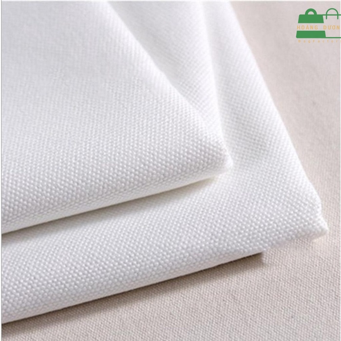 Quan sát bề mặt vải để nhận biết chất liệu vải canvas