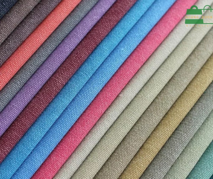Vải canvas có thể nhuộm màu sắc đa dạng