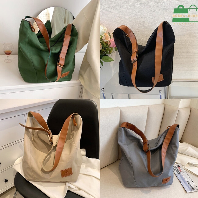 Túi canvas vintage du lịch