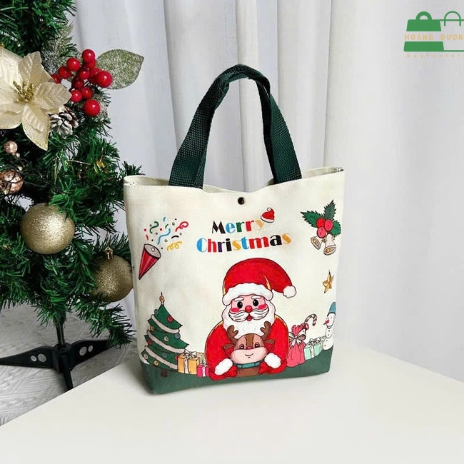Túi Noel hình ông già Noel