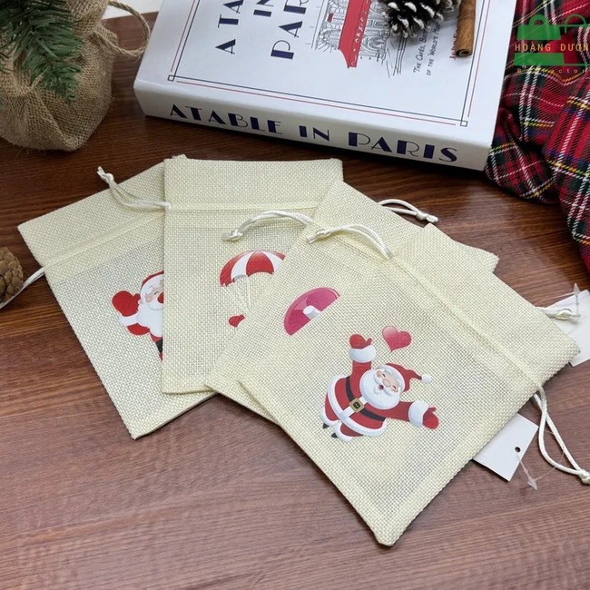 Túi Noel phong cách tối giản
